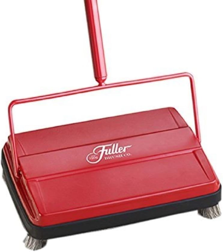 Fuller Brush 17052 Electrostatic Carpet & Floor Sweeper - 9" Cleaning Path - Lightweight - Ideal