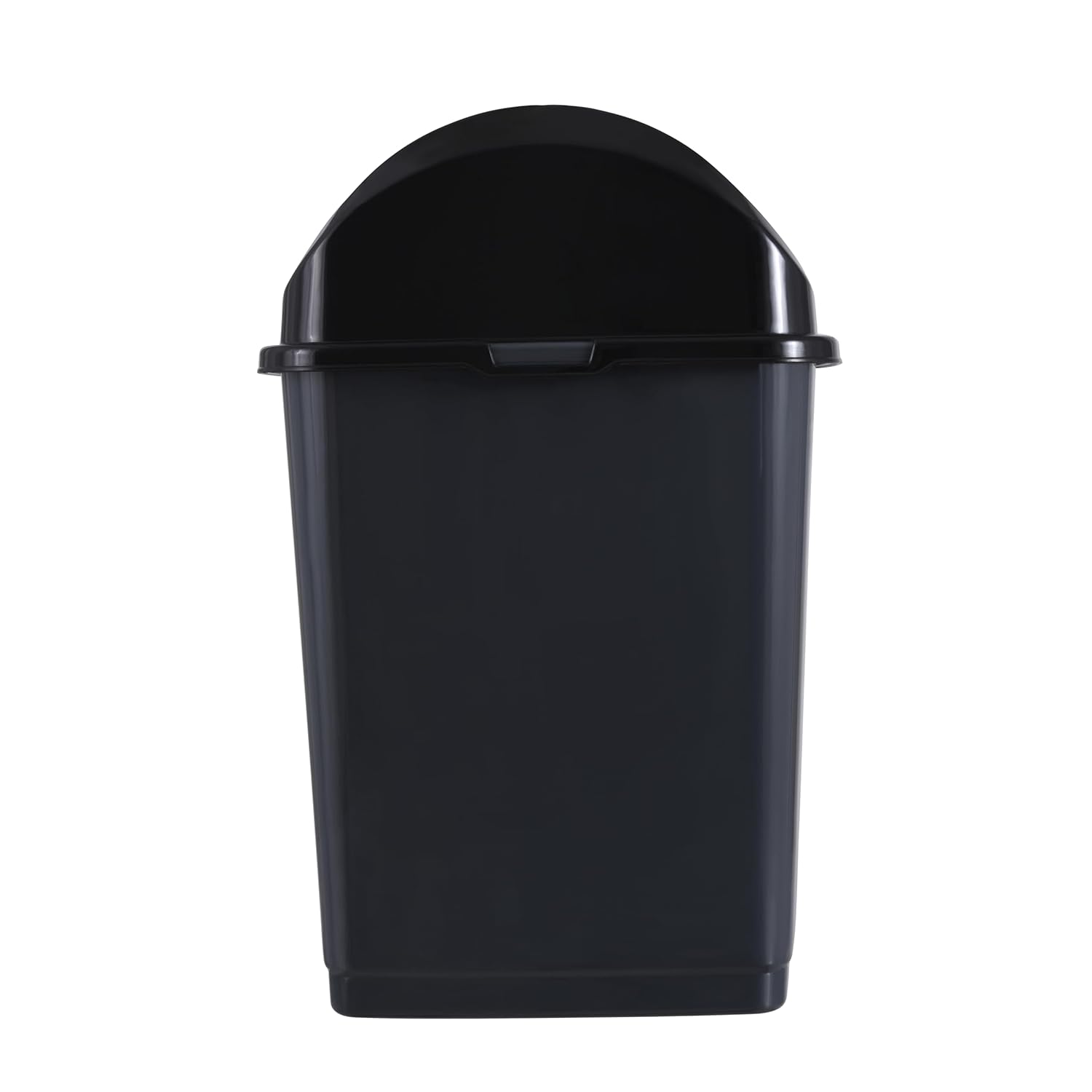 Superio Kitchen Trash Can with Swing Top Lid 9 Gallon Slim Waste Bin 37 Qt Sturdy Plastic Garbage
