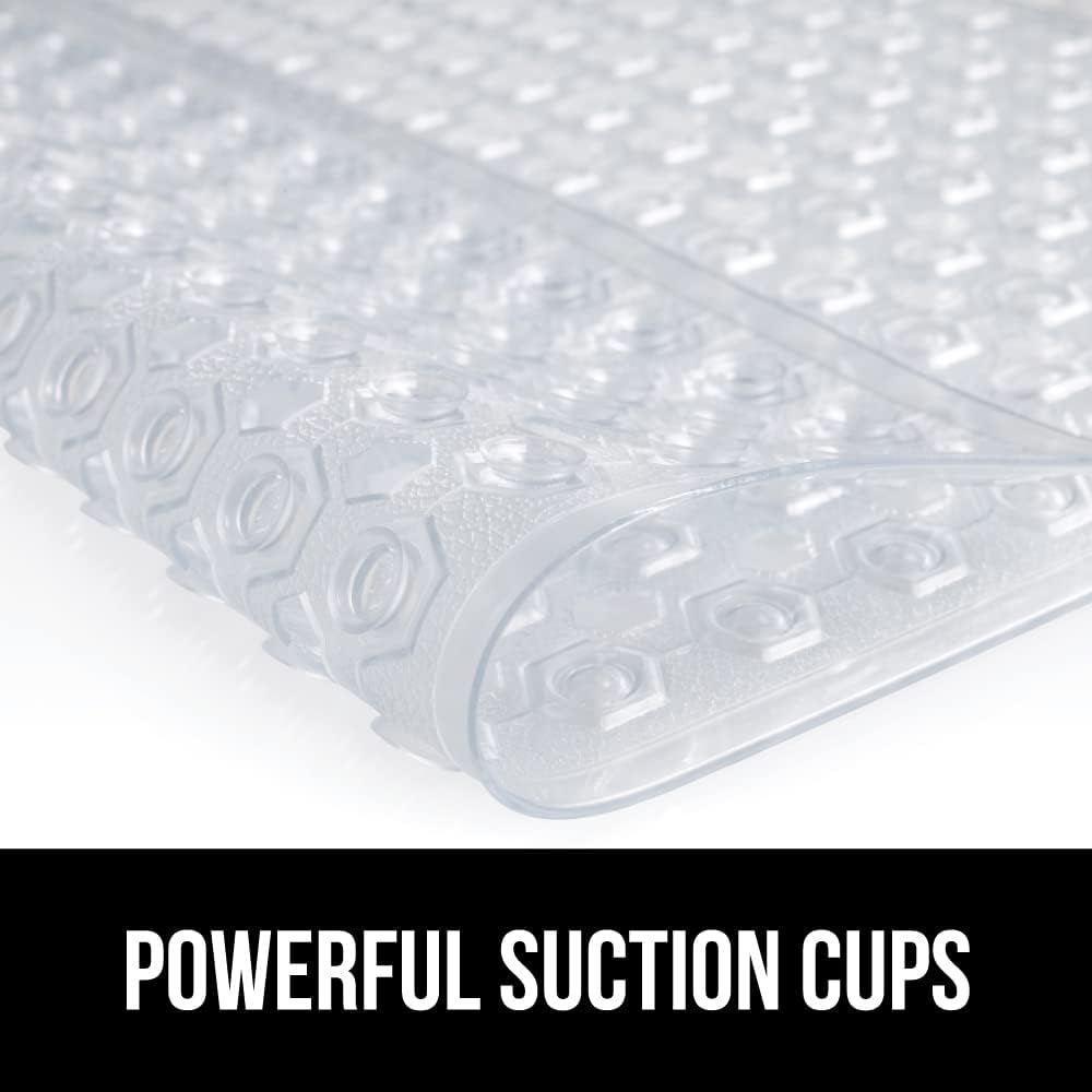 GORILLA GRIP Patented Square Shower Stall Mat, Small Bathtub Floor Mats for Stand Up Showers