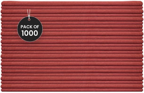 Shop Towels (Red, 1000-Pack) - Bulk Cleaning Towel in a Bag, Mechanic Cotton Wipes for Car