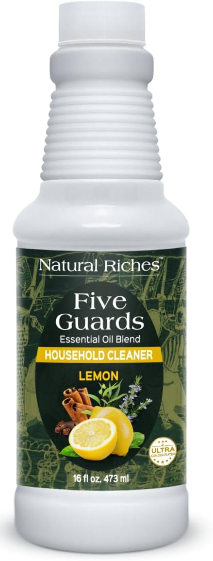 Natural Riches Household Cleaner Concentrate Five Guards Lemon scent from The Tales of French