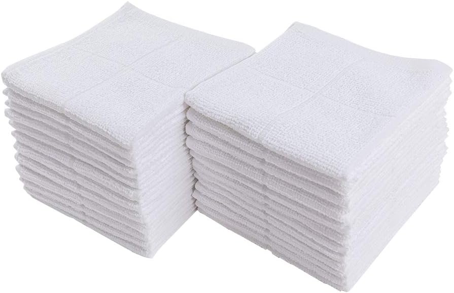 Glynniss Dishcloths Kitchen Highly Absorbent Dish Rags 100% Cotton Dish Cloths for Washing Dishes