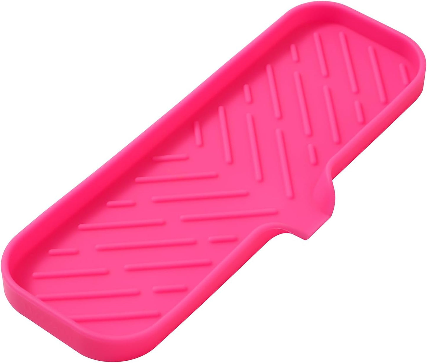 Silicone Bathroom Soap Dishes with Drain Spout-Bathroom and Kitchen Sink Organizer,Sponge