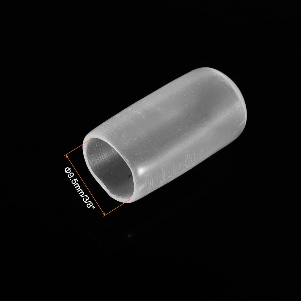 uxcell 20pcs Rubber End Caps 9.5mm(3/8") ID Vinyl PVC Round Tube Bolt Cap Cover Screw Thread