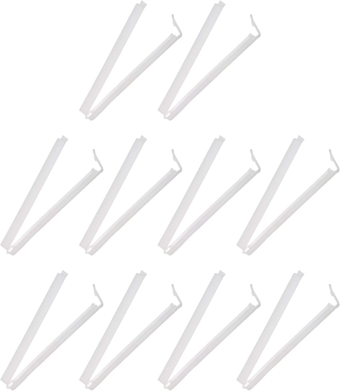 PATIKIL Sealing Clips 4.3 Inch, 10 Pack Reusable Plastic Bag Clip Clamp Sealer for Food Storage