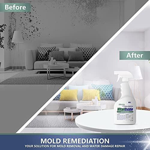 Vital Oxide Disinfectant, Deodorizer, Cleaner, Food-Contact Sanitizer, Virucide –(EPA registration
