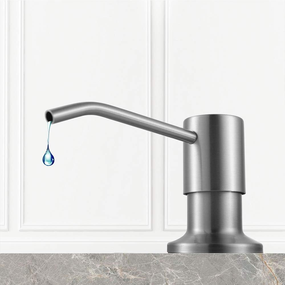 Soap Dispenser for Kitchen Sink, Built in Sink Soap Dispenser Lotion Dispenser with 17 Ounce