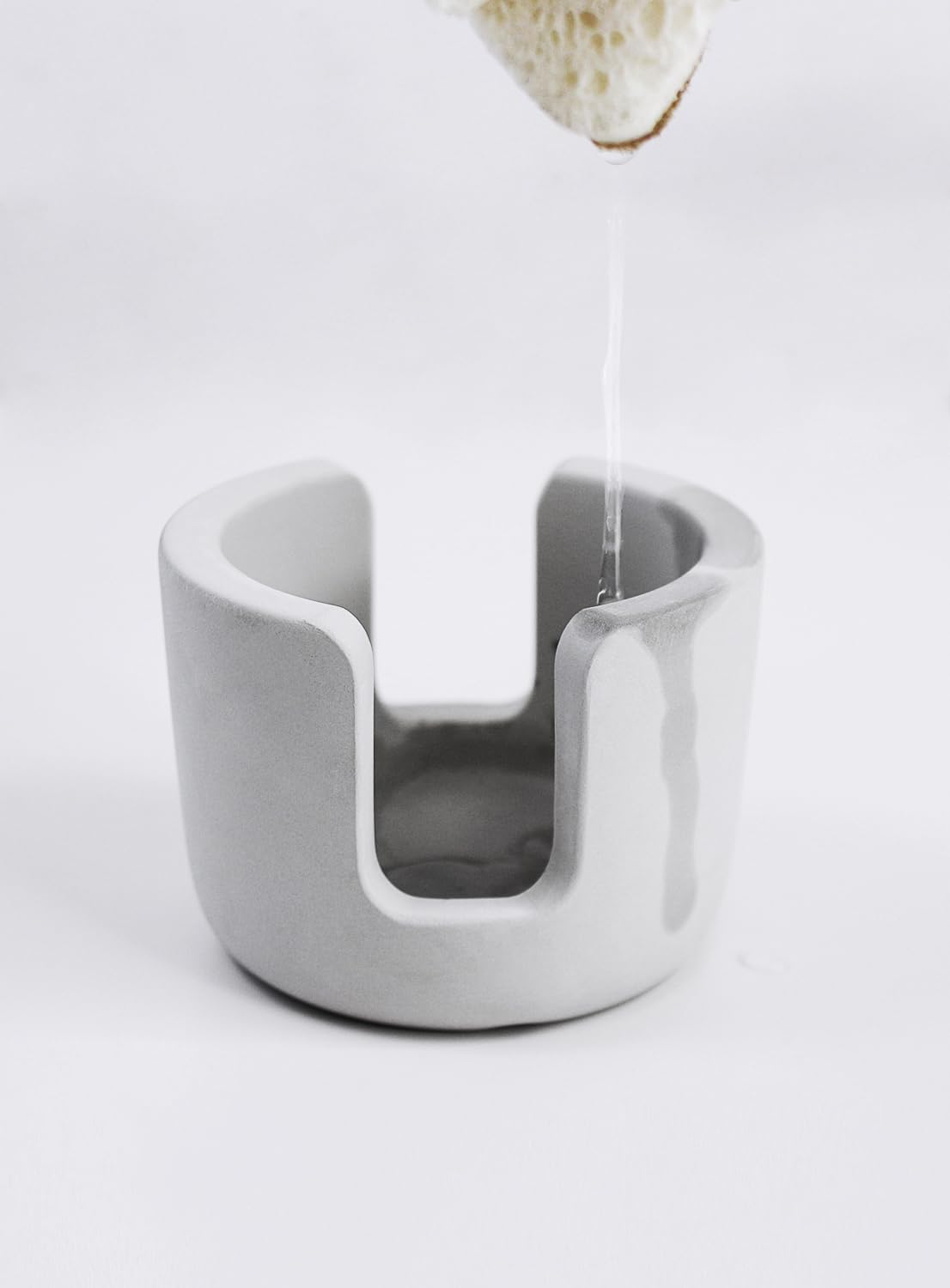 Diatomite Sponge Holder, Quick Dry Stone Sponge Stand for Kitchen Countertop Organizer