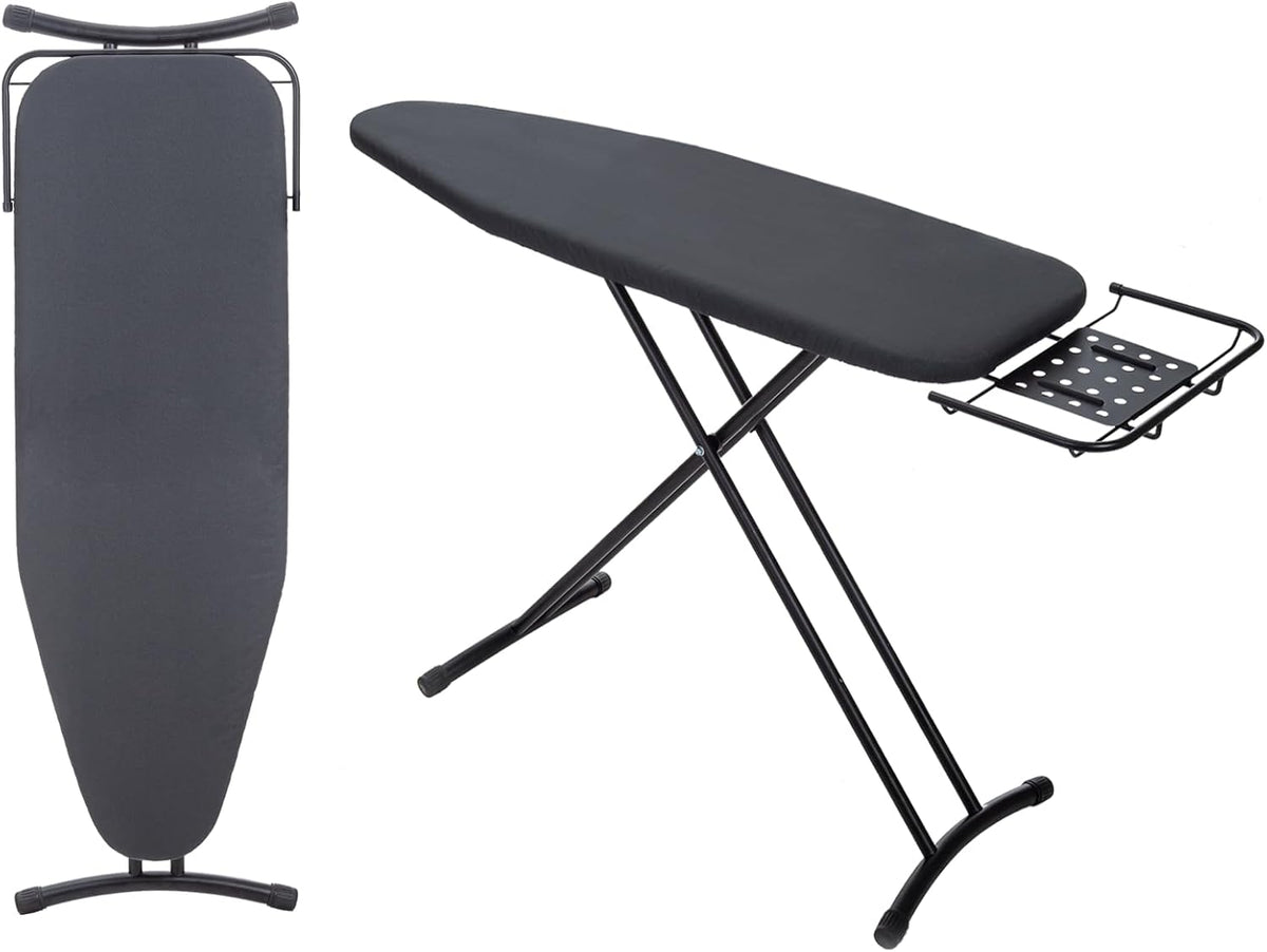 Ironing Board 48" x 15" with Retractable Iron Rest, RAINHOL Heavy Duty Full Size Iron Board, Sturdy