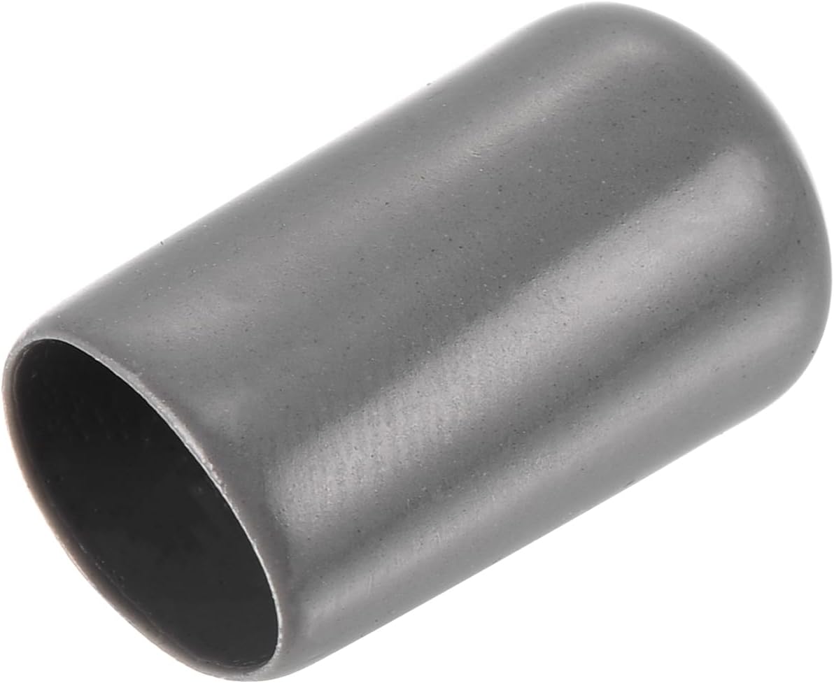 uxcell 20pcs Rubber End Caps 11mm ID Vinyl PVC Round Tube Bolt Cap Cover Screw Thread Protectors