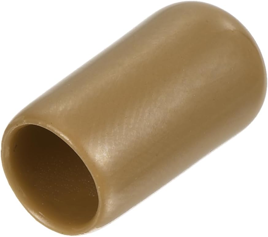 uxcell 20pcs Rubber End Caps 7.5mm ID Vinyl PVC Round Tube Bolt Cap Cover Screw Thread Protectors