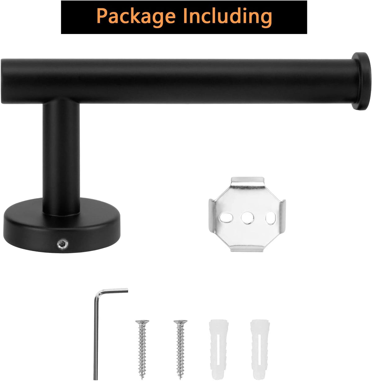 NearMoon Bathroom Toilet Paper Holder, Premium SUS304 Stainless Steel Rustproof Wall Mounted Toilet