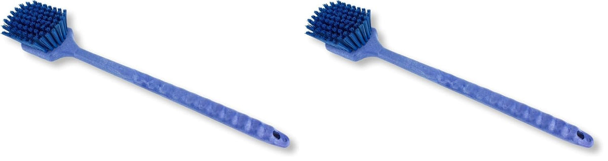 SPARTA 40501EC14 Large Plastic Scrub Brush, 20 Inches, Blue (Pack of 2) - Kitchen and Utility