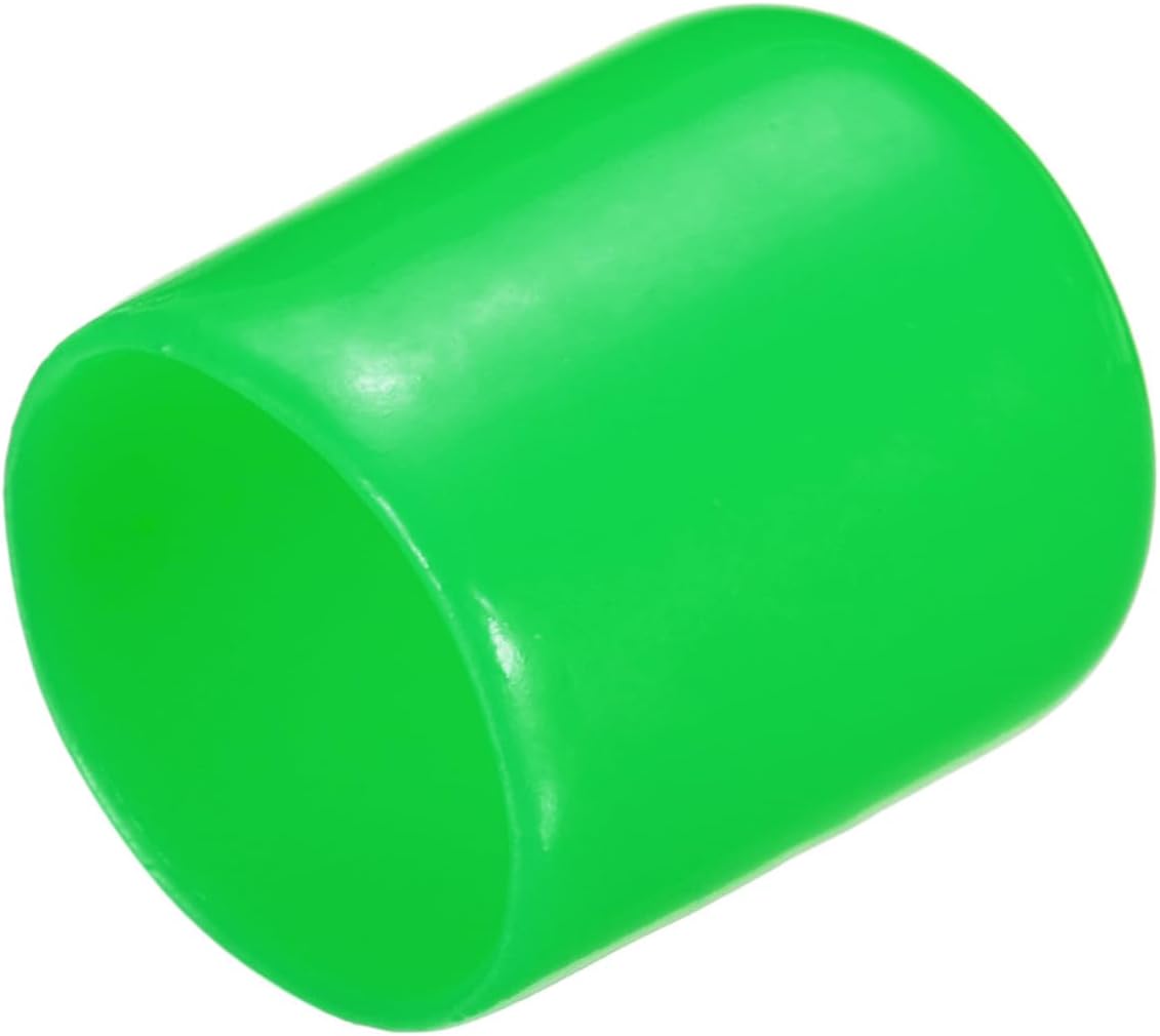 uxcell 20pcs Rubber End Caps 16mm(5/8") ID Vinyl PVC Round Tube Bolt Cap Cover Screw Thread