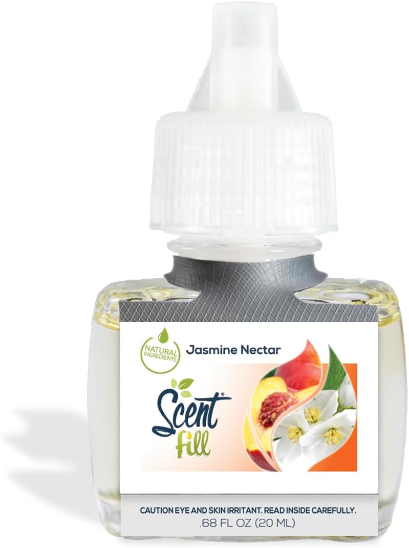 Summer Scent Fill Plug in Air Freshener Kit (Cucumber Melon, Grapefruit Vanilla, Island Essence