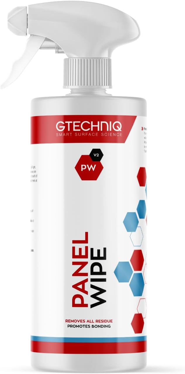 Gtechniq Panel Wipe for Car Cleaning, Pre-Sealant Car Cleaner for Polish Residue, Fragrance-Free