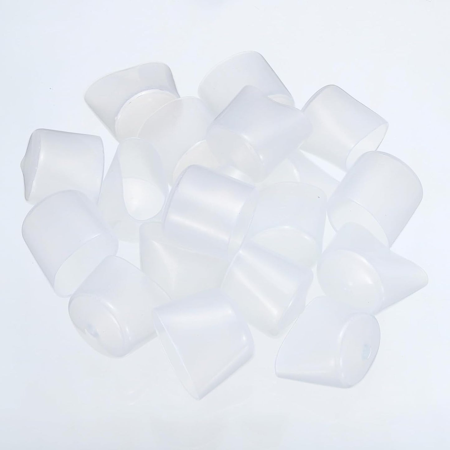 uxcell 20pcs Rubber End Caps 30mm ID Vinyl PVC Round Tube Bolt Cap Cover Screw Thread Protectors