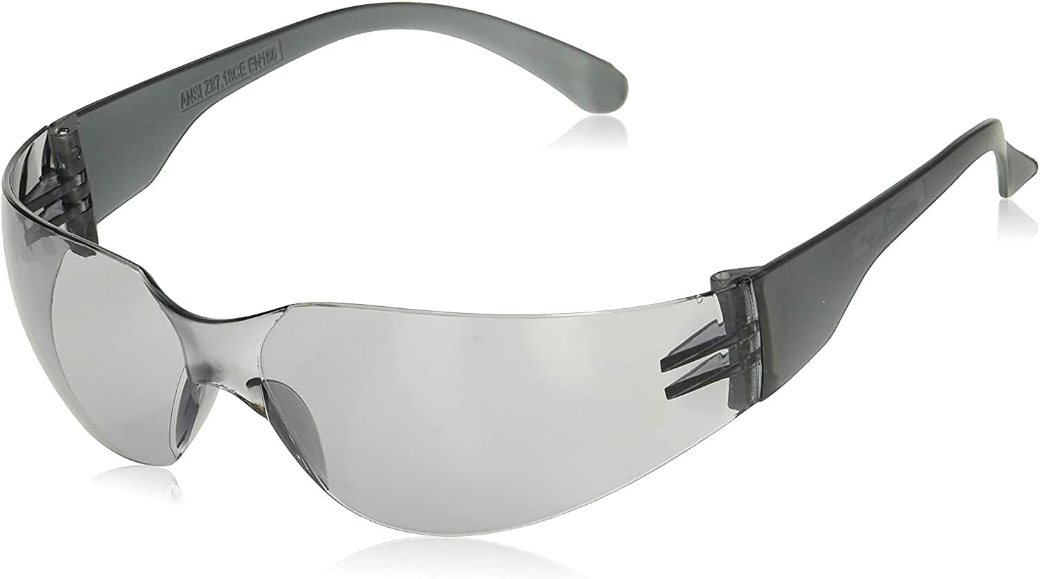 BISON LIFE Safety Glasses - Scratch Resistant Wrap Around Eyewear, Polycarbonate ANSI Z87.1 Impact
