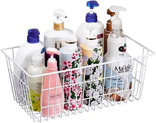 Slideep Farmhouse Freezer Baskets Organizer Storage Bins Large Organizer Baskets for Storage