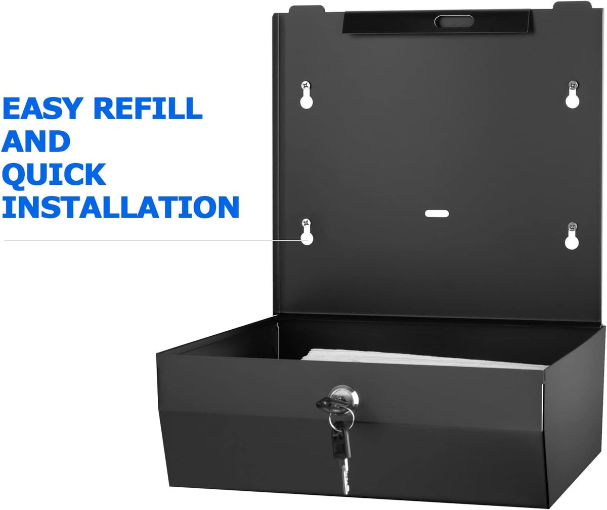 Paper Towel Dispenser Wall Mount Commercial, C Fold Multifold Hand Paper Towel Dispenser, Stainless