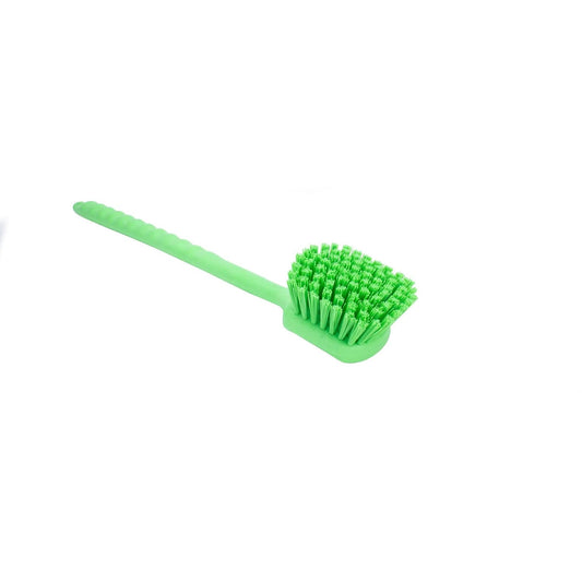 SPARTA 40501EC75 Plastic Large Scrub Brush, Kitchen Brush, Utility Brush With Long Handle For