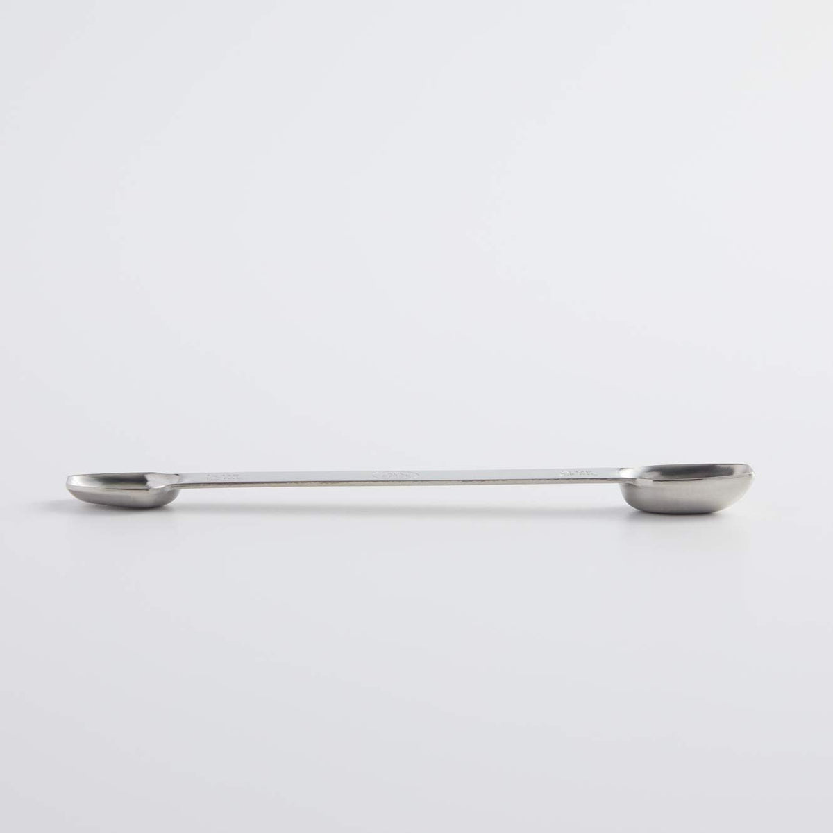 AllSpice Stainless Steel Double Sided Measuring Spoon- 1/2 Teaspoon and 1/4 Teaspoon