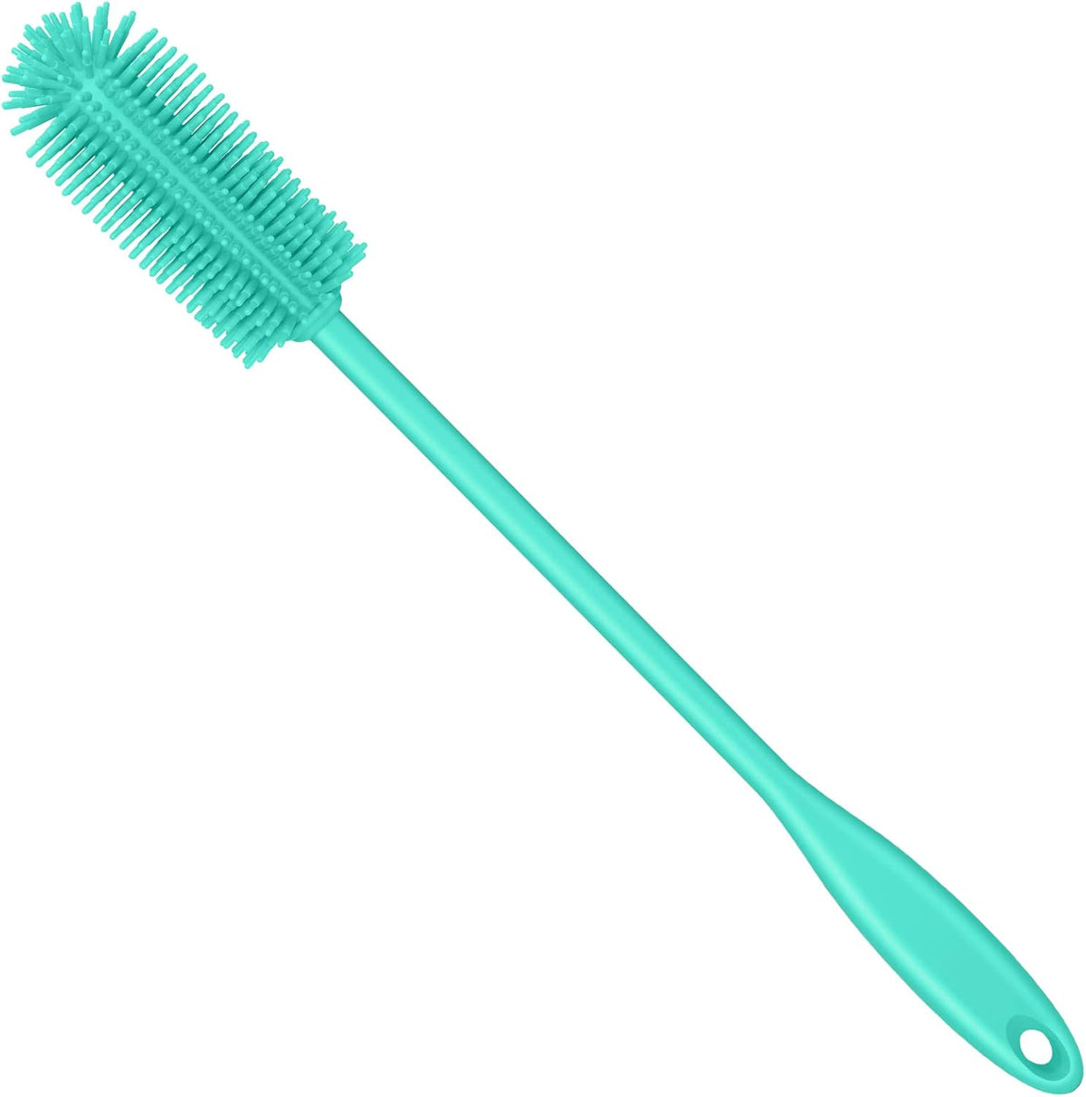 Silicone Bottle Brush, Water Bottle Cleaner Brush with Long Handle, Perfect for Cleaning Narrow
