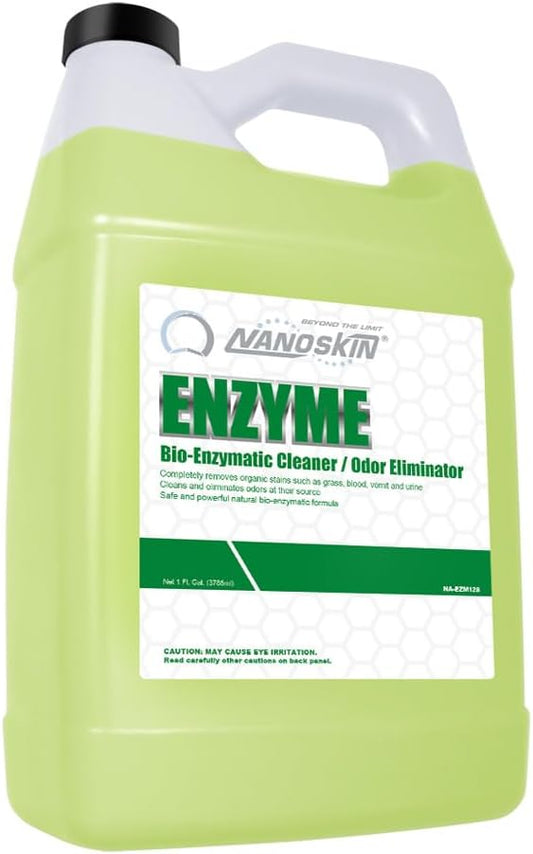 Nanoskin ENZYME Multi-Purpose Cleaner & Odor Eliminator 1 Gallon - Removes Complex Organic Stains