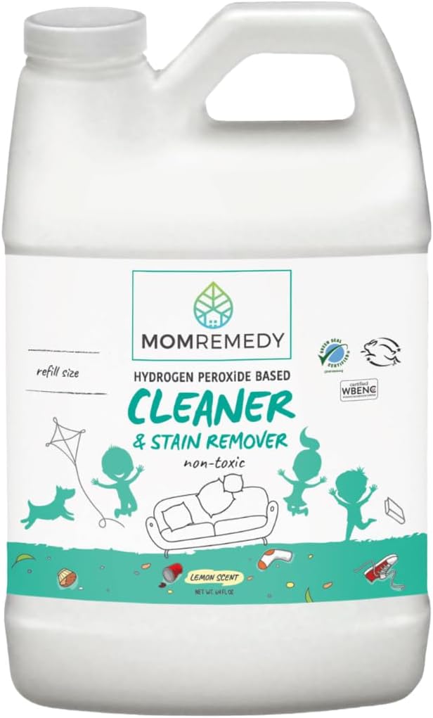 MOMREMEDY Hydrogen Peroxide All Purpose Cleaning Spray | Multipurpose Home Cleaner | Fabric and