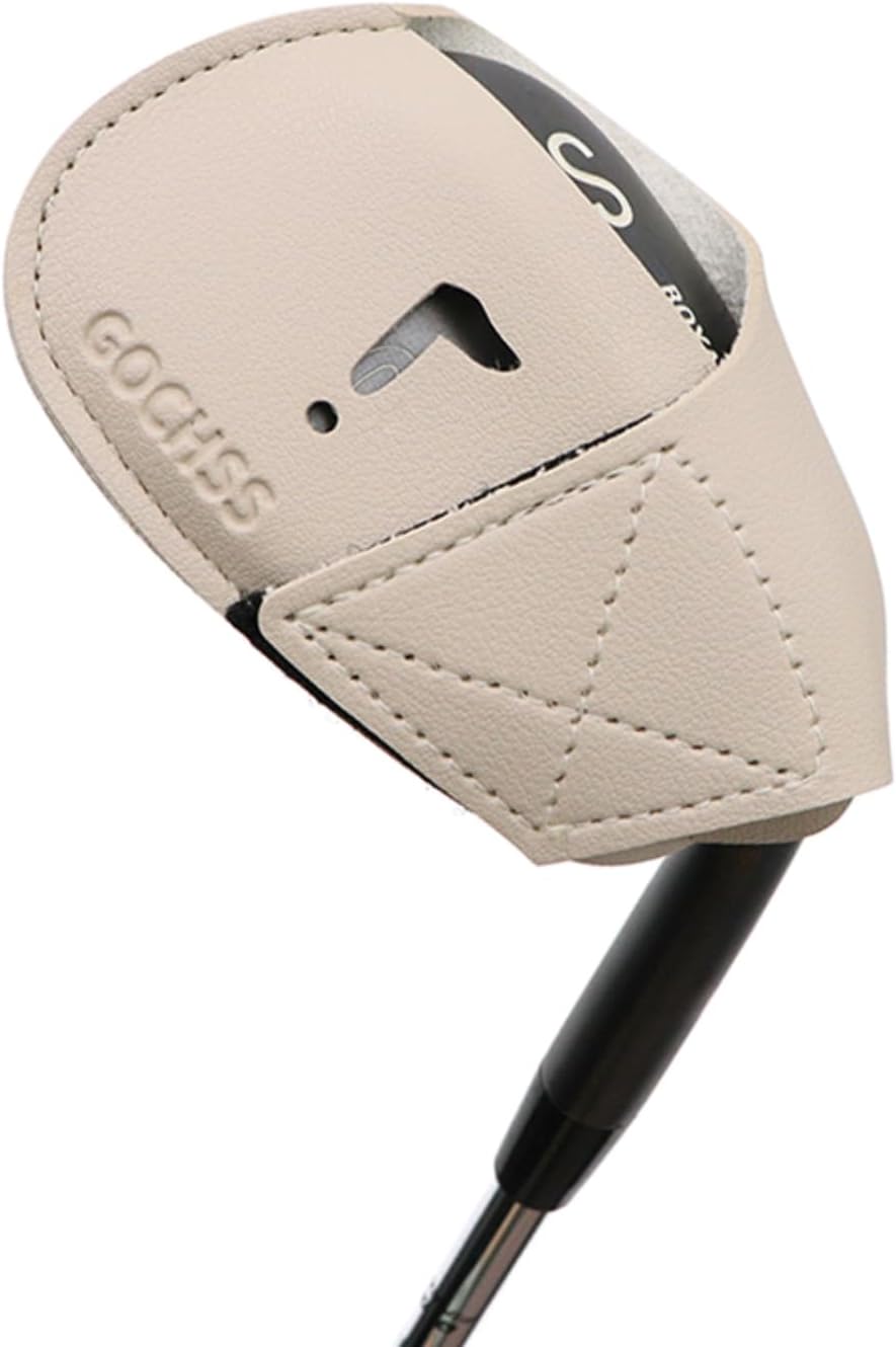 I Golf Iron Headcovers 10pcs PU Fit Both Right-Handed Clubs Golf Club Protector for Titleist