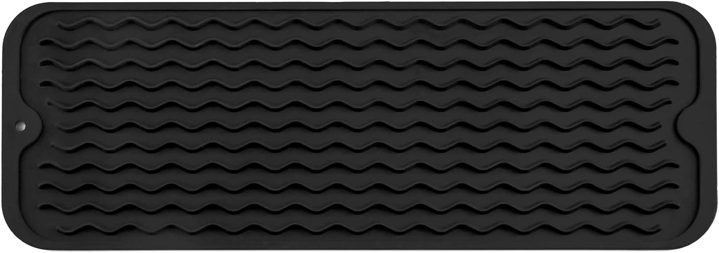 Silicone Dish Drying Mat for Multiple Usage,Easy clean,Eco-friendly,Heat-resistant Silicone Mat for