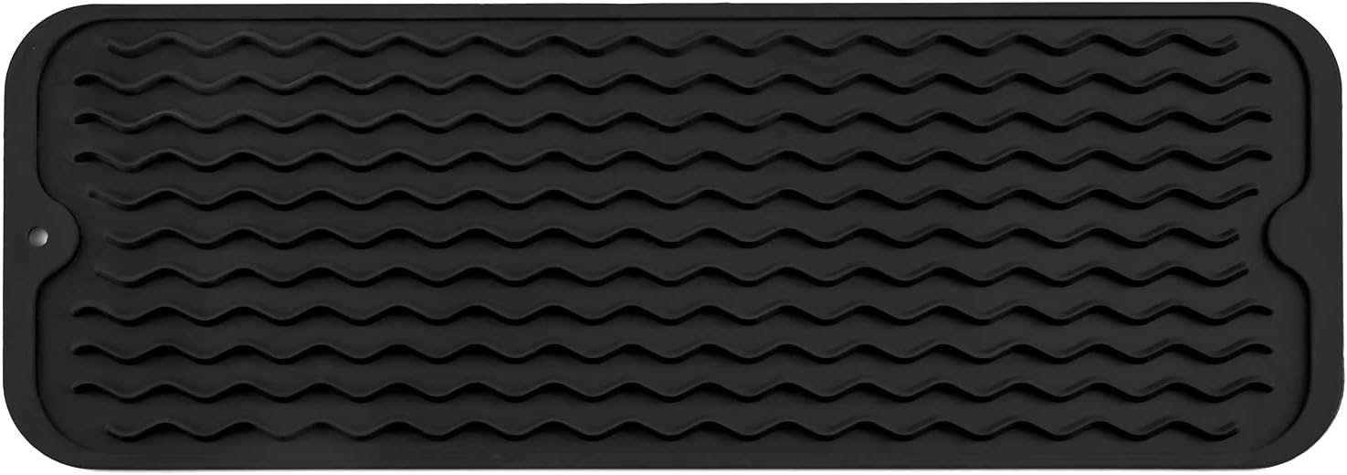 Silicone Dish Drying Mat for Multiple Usage,Easy clean,Eco-friendly,Heat-resistant Silicone Mat for