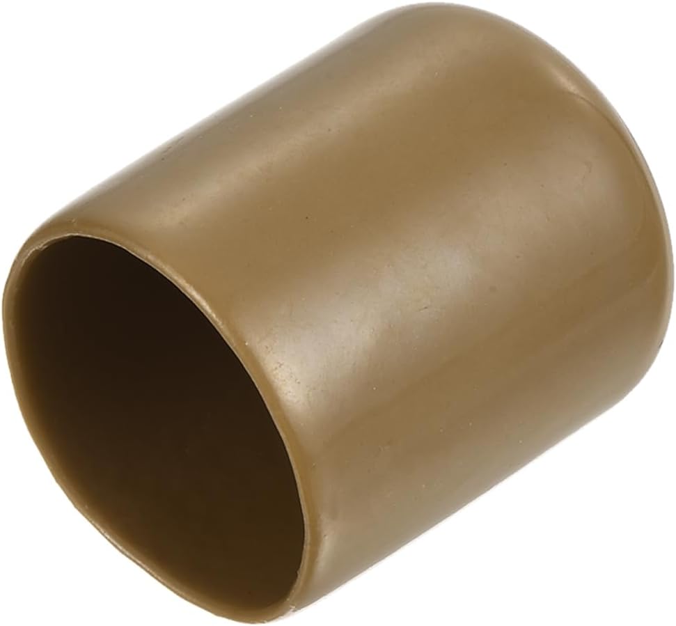 uxcell 20pcs Rubber End Caps 22mm(7/8") ID Vinyl PVC Round Tube Bolt Cap Cover Screw Thread