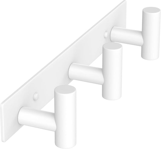 VAEHOLD Hat and Coat Wall Mount Rack - Hooks for Robes, Bags, Keys, and Towels - Bathroom Towel