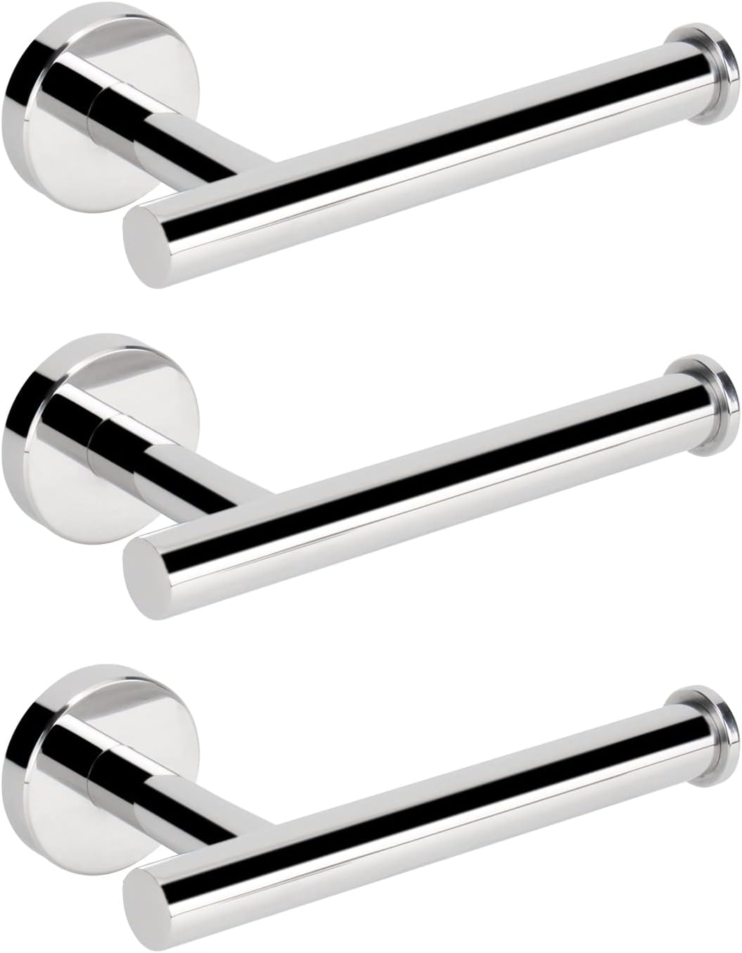 NearMoon Bathroom Toilet Paper Holder, Premium SUS304 Stainless Steel Rustproof Wall Mounted Toilet