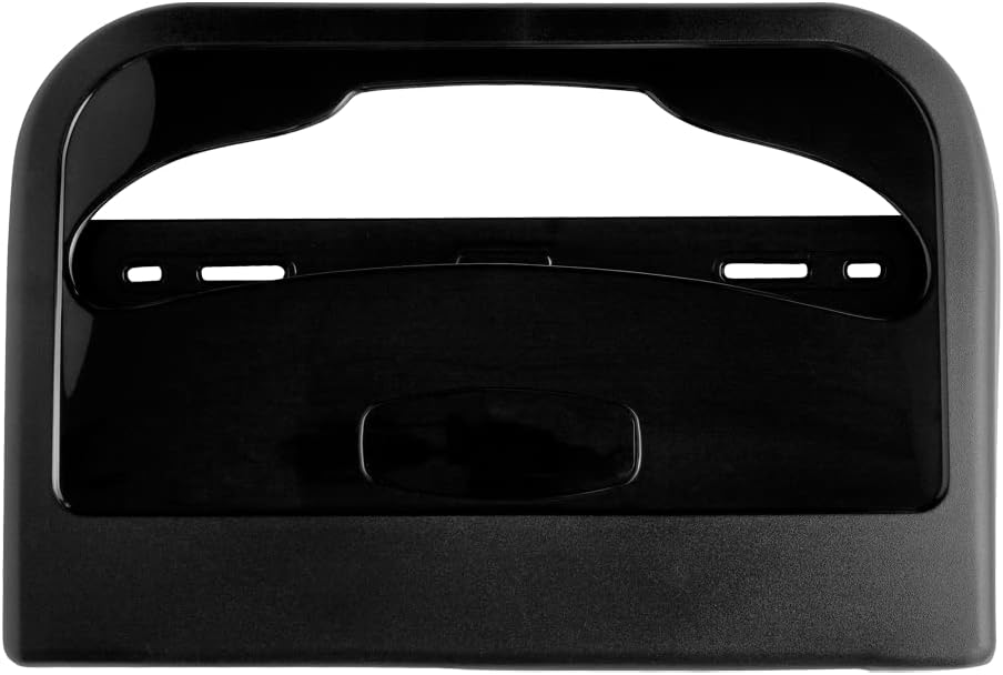 EZbrnd Wall Mount Half-Fold Toilet Seat Cover Dispenser for Commercial/Washroom/Office, Seat Cover