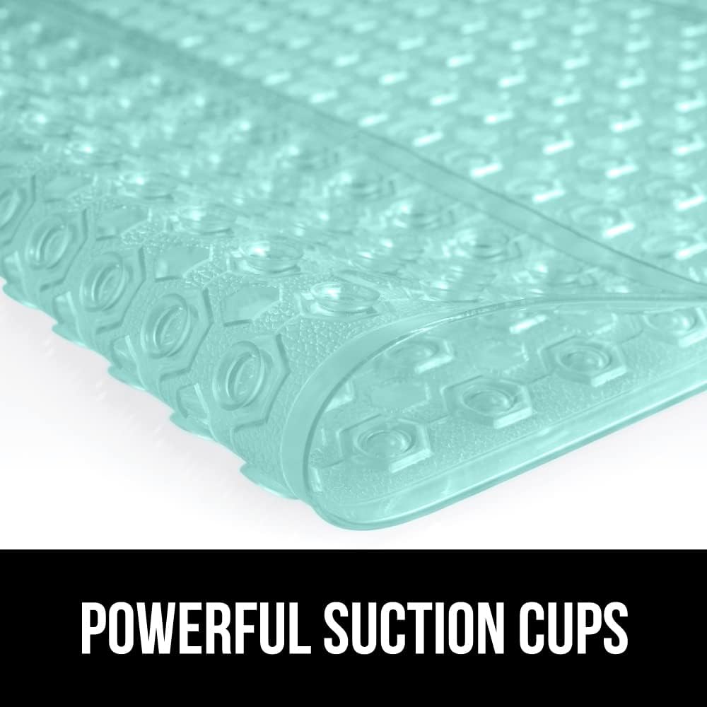 GORILLA GRIP Patented Square Shower Stall Mat, Small Bathtub Floor Mats for Stand Up Showers with