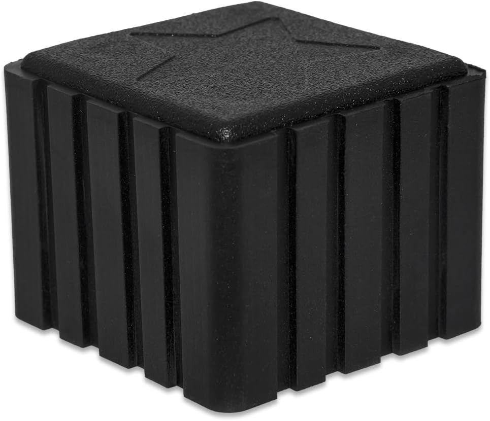 Flyshop Anti-Skid Non-Marking Synthetic Rubber Patio Chair Table Leg Caps Square Furniture Covers