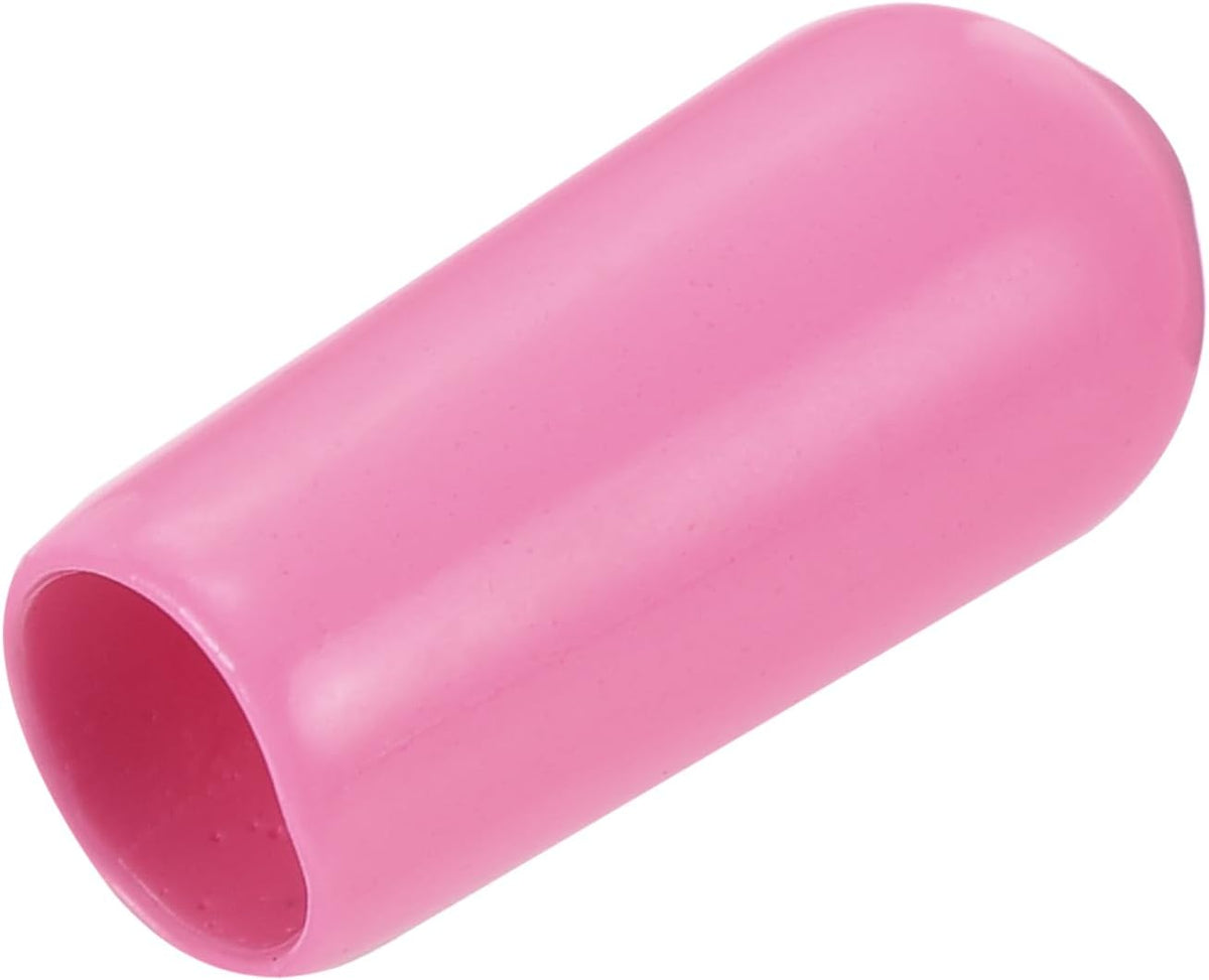 uxcell 20pcs Rubber End Caps 6mm(1/4 inch) ID Vinyl PVC Round Tube Bolt Cap Cover Screw Thread