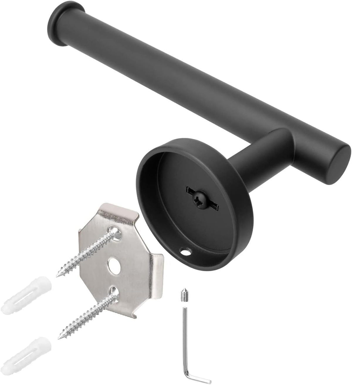 NearMoon Bathroom Toilet Paper Holder, Premium SUS304 Stainless Steel Rustproof Wall Mounted Toilet