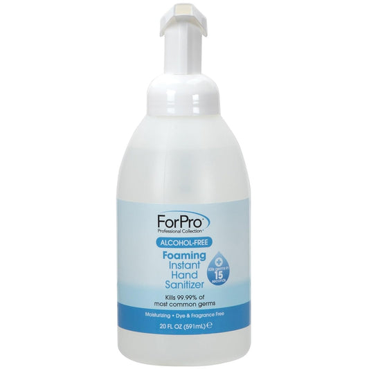 ForPro Professional Collection Alcohol-Free Foaming Instant Hand Sanitizer, Moisturizing, Dye and
