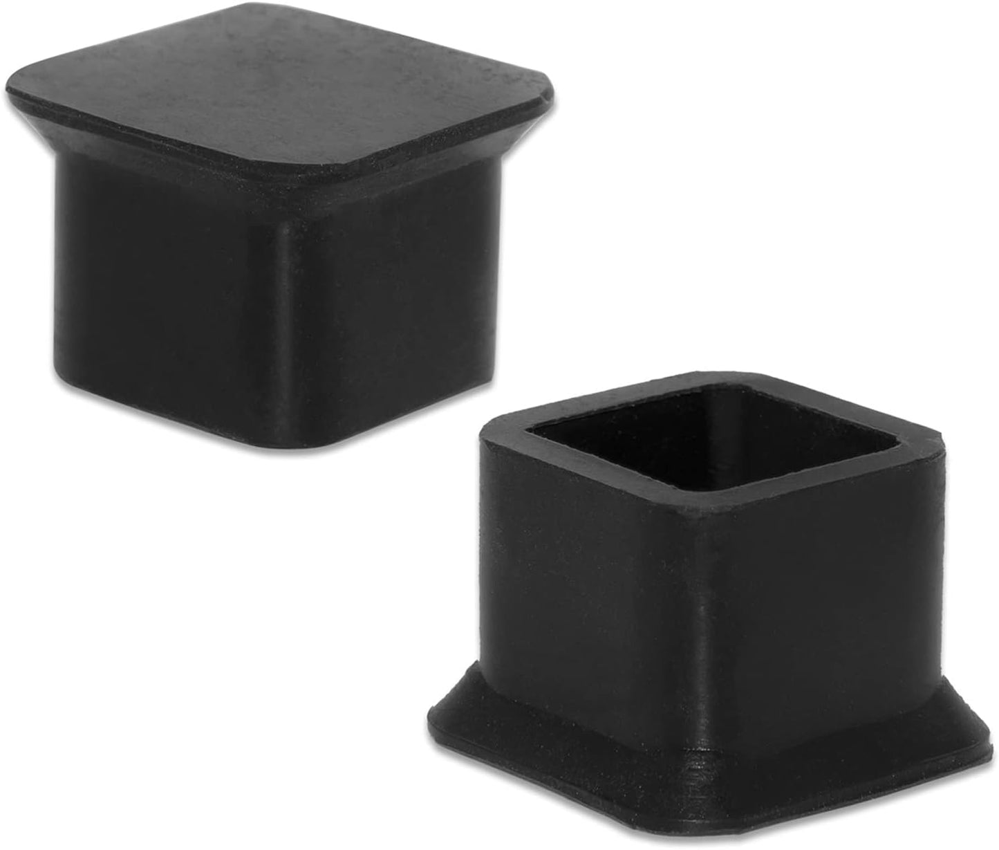 Flyshop Durable Non-Marking Silicone Chair Leg Caps Tips Floor Protectors Square Furniture Table