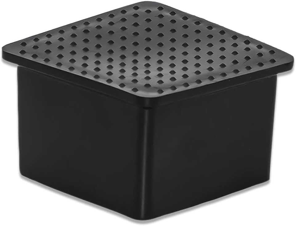 Flyshop Flexible Anti-Scratch PVC Patio Chair Table Leg Caps Tips Floor Protectors Square Furniture