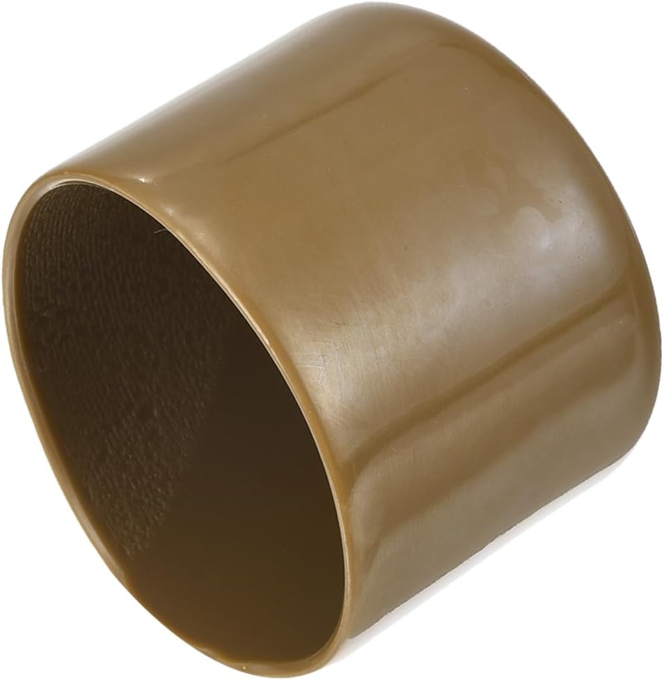uxcell 20pcs Rubber End Caps 37mm ID Vinyl PVC Round Tube Bolt Cap Cover Screw Thread Protectors