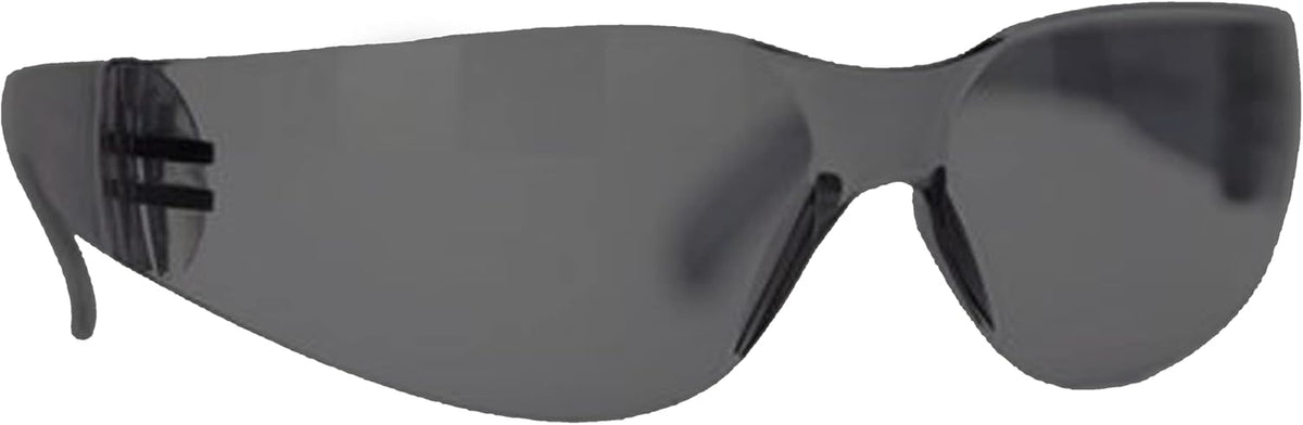 BISON LIFE Safety Glasses - Scratch Resistant Wrap Around Eyewear, Polycarbonate ANSI Z87.1 Impact