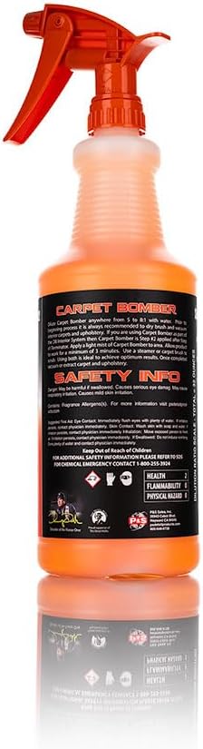 P & S PROFESSIONAL DETAIL PRODUCTS - Carpet Bomber Carpet and Upholstery Cleaner; Citrus-Based