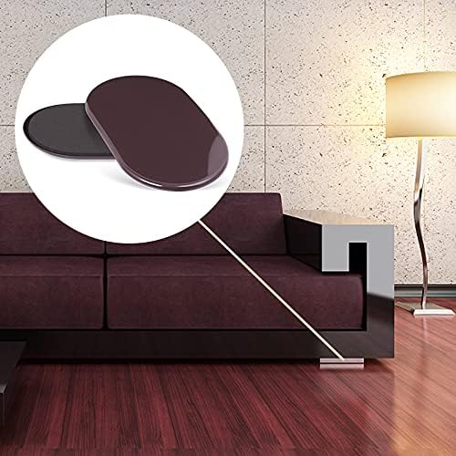 Reusable Large Furniture Sliders for Carpet, Furniture Movers Sliders, Carpet Movers Oval Heavy