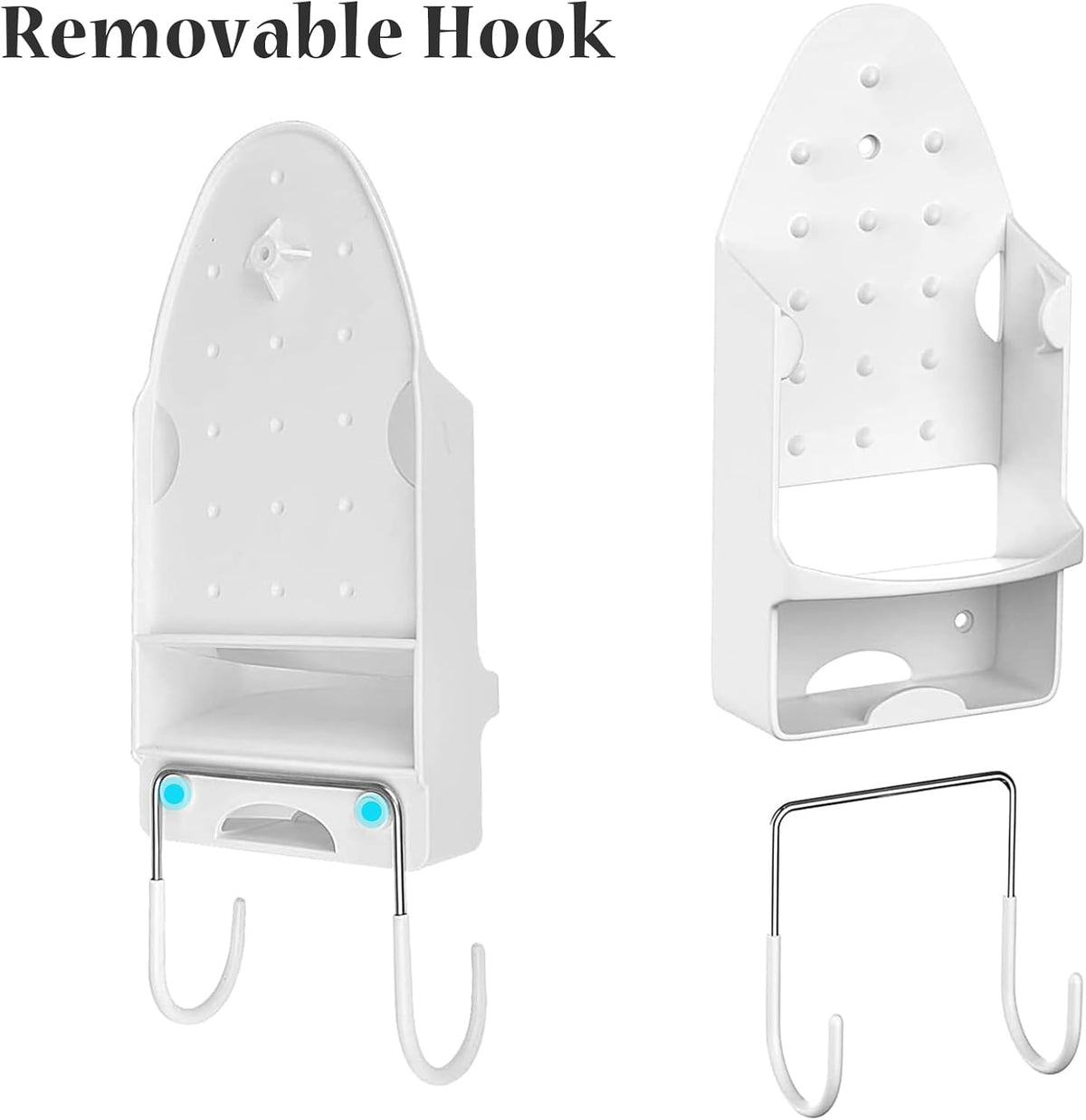 Ironing Board Hanger Wall Mount Electric Iron Holder Ironing Board Rack Household Bathroom Shelf
