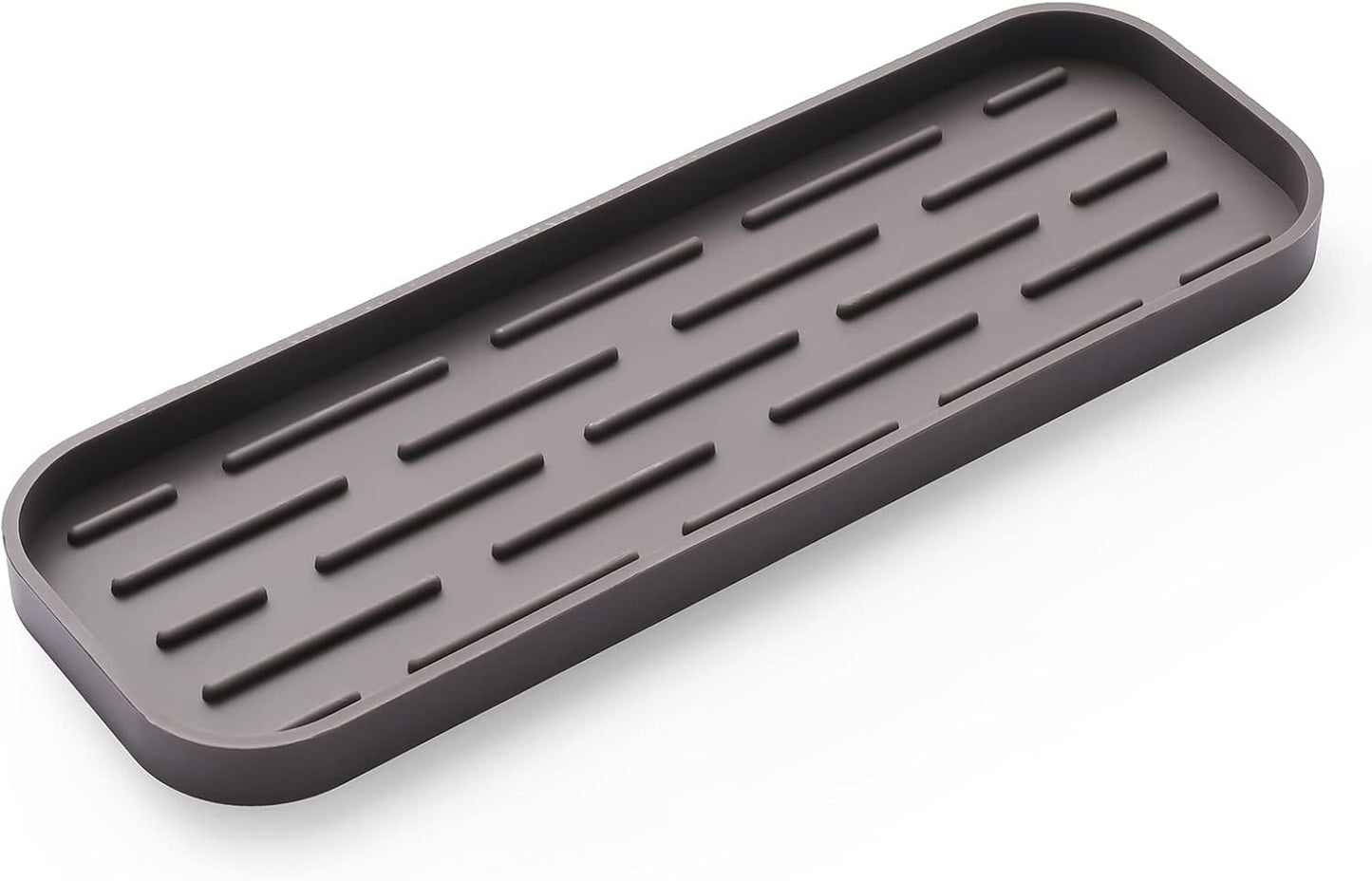 Silicone Kitchen Sink Organizer Tray for Multiple Usage,Eco-Friendly Sponges Holder for Kitchen