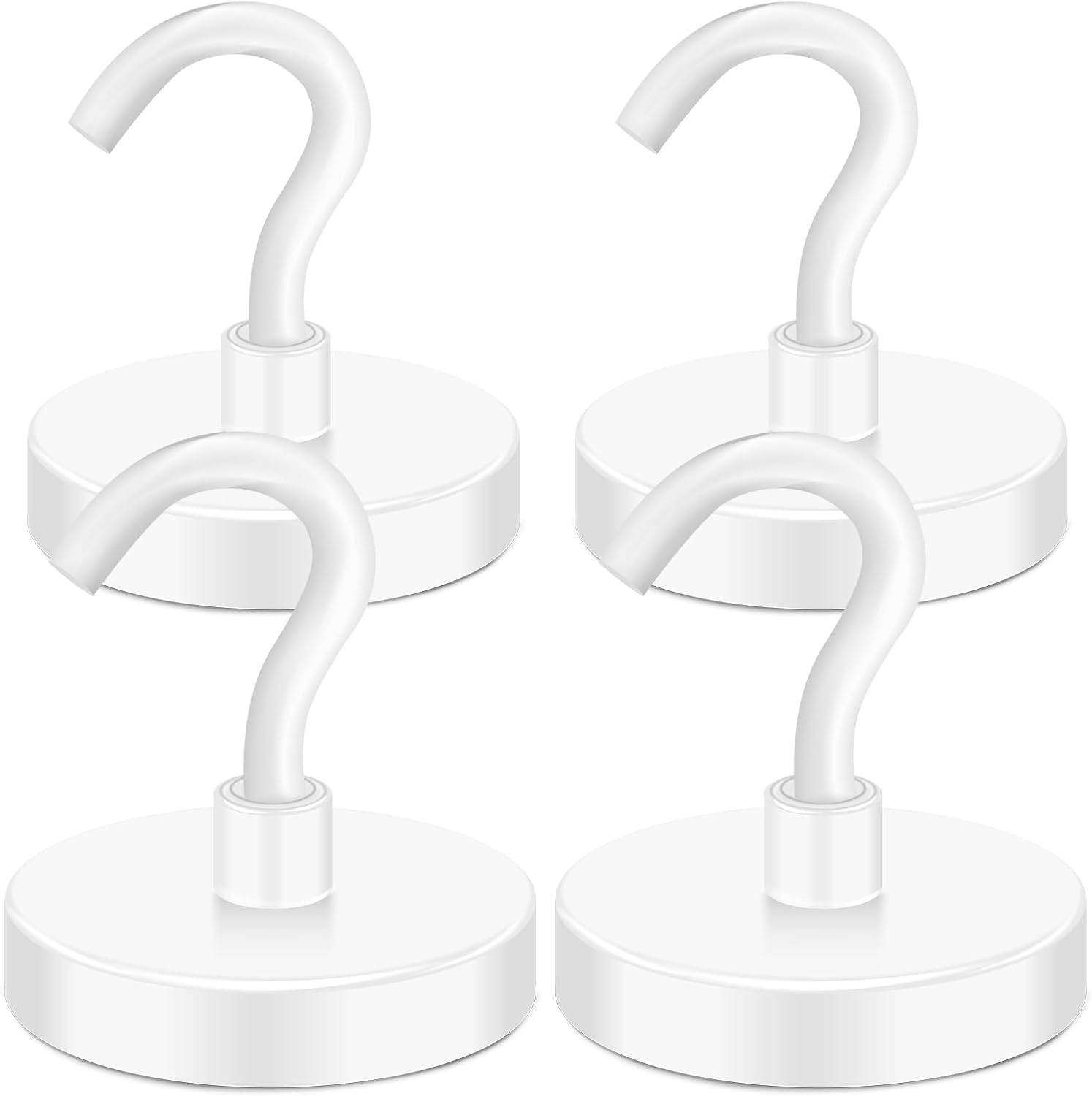 MIKEDE Magnetic Hooks Heavy Duty, 150LB Super Strong Magnetic Hooks for Cruise, Neodymium Earth